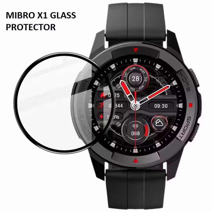 محافظ صفحه نمایش لاین مدل RT007 مناسب برای ساعت هوشمند شیائومی  Mibro Watch X1 بسته سه عددی