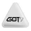 پیکسل خندالو طرح گروه گات سون GOT7 مدل مثلثی کد 11642