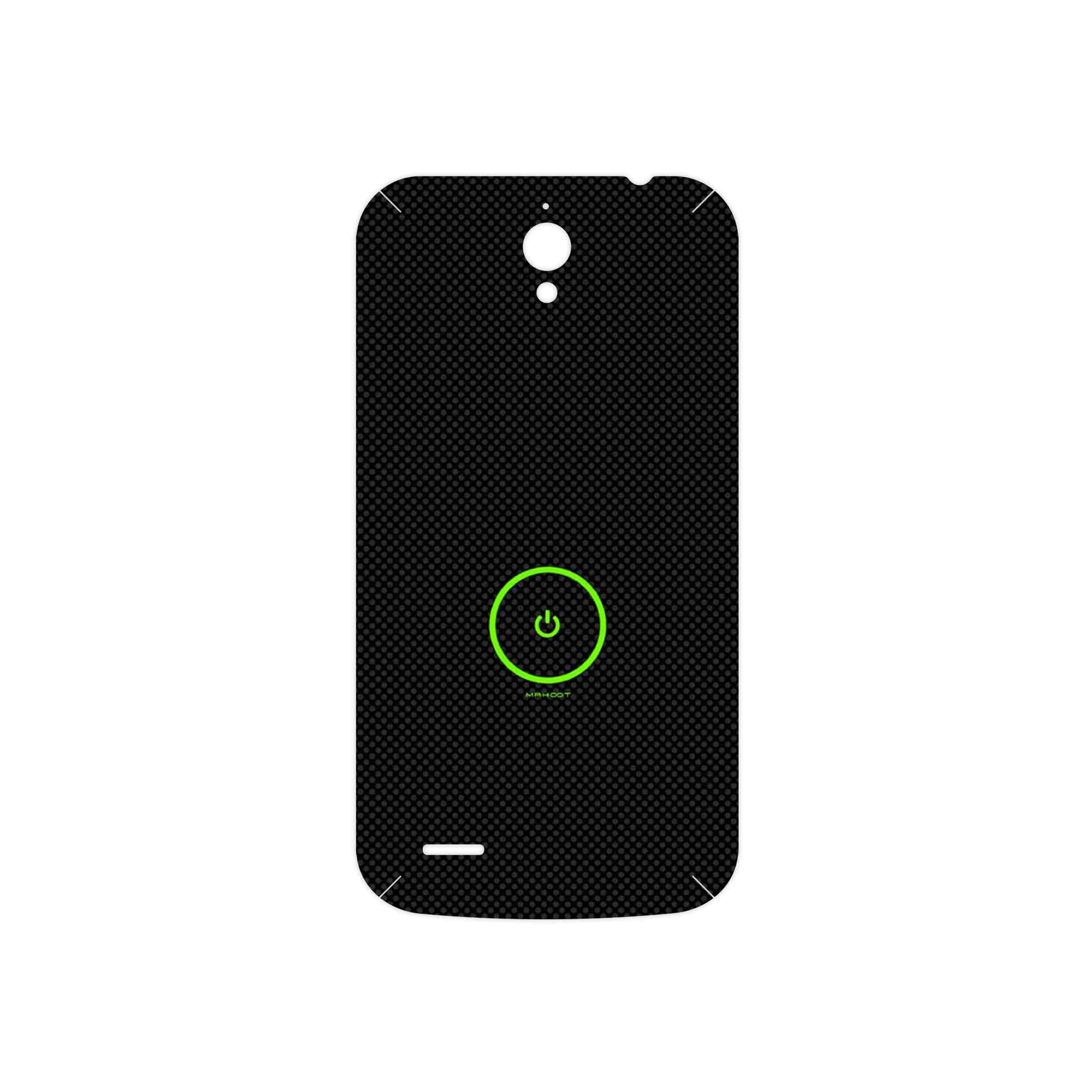 برچسب پوششی ماهوت مدل Minimal Power Button مناسب برای گوشی موبایل هوآوی Ascend G610