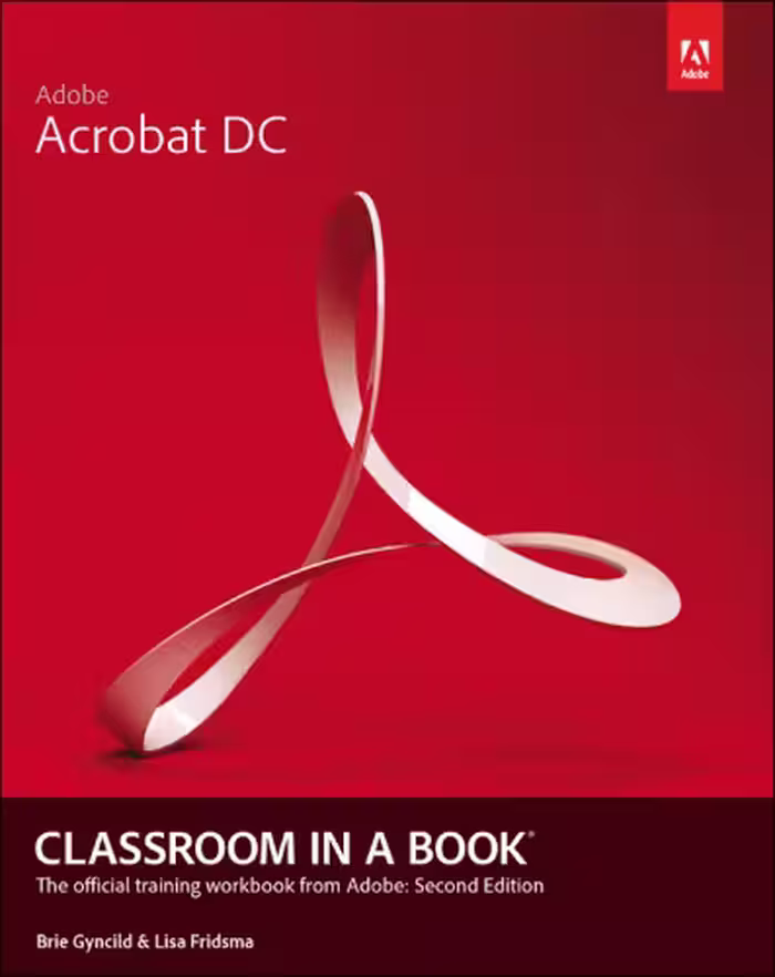 خرید و دانلود نسخه کامل کتاب Adobe Acrobat DC Classroom in a Book