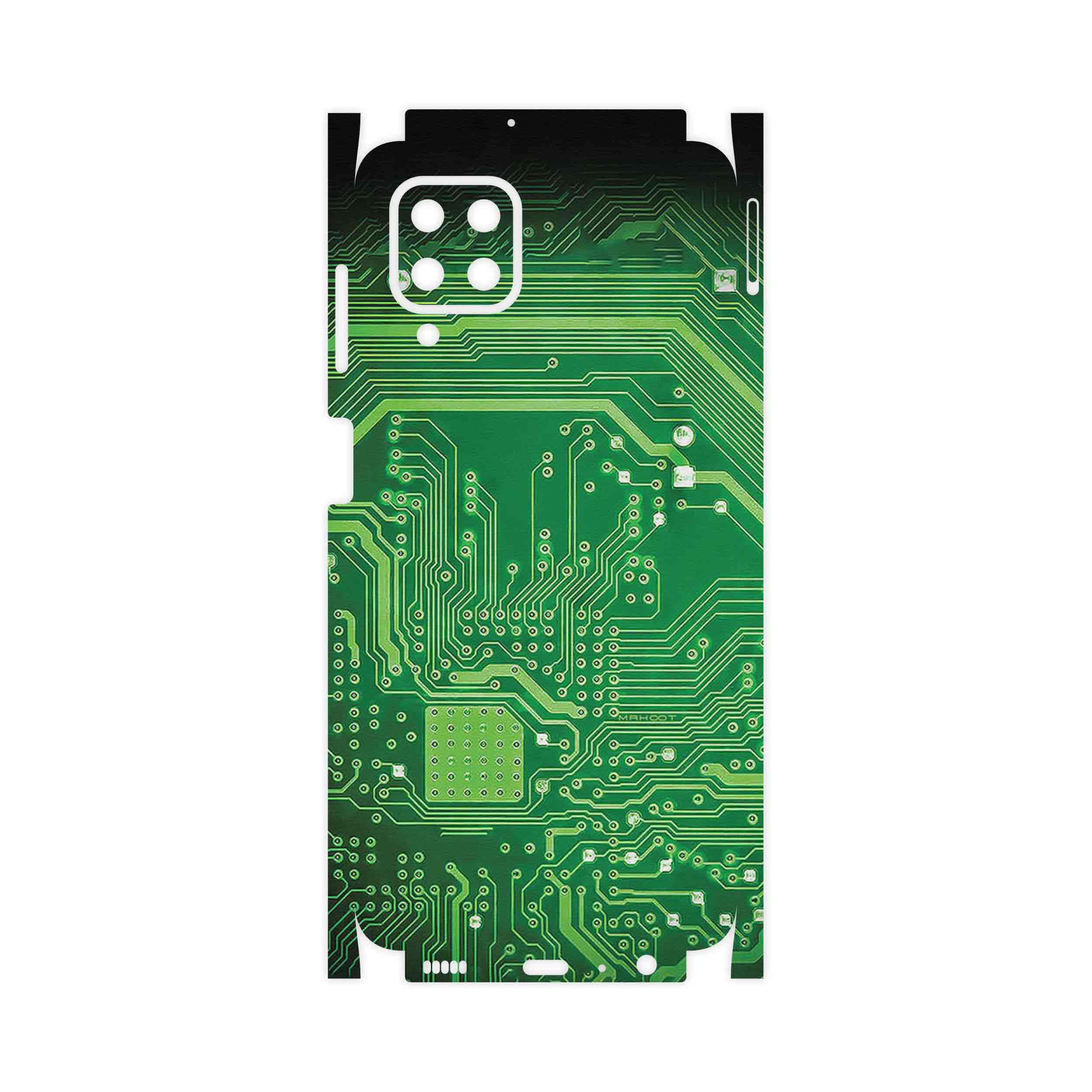 برچسب پوششی ماهوت مدل Green_Printed_Circuit_Board-FullSkin مناسب برای گوشی موبایل سامسونگ Galaxy F22