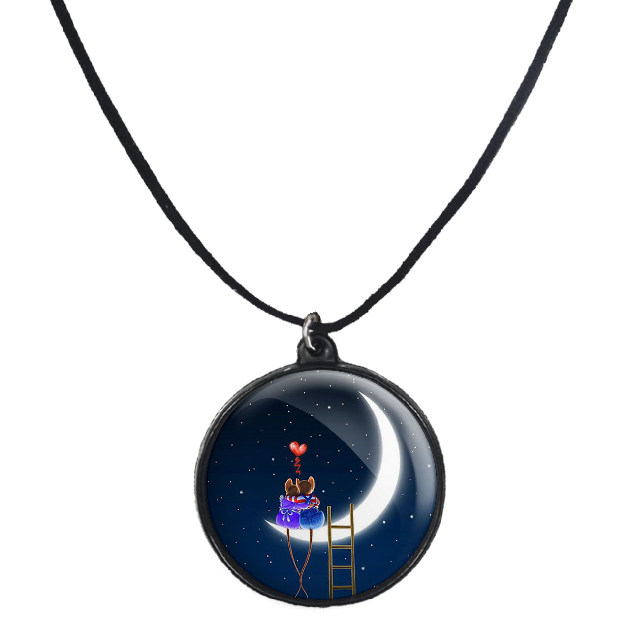 گردنبند پرمانه طرح love کد pmb.24407 مدل دو طرفه