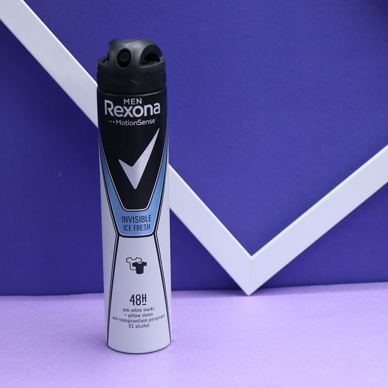 اسپری رکسونا Rexona INVISIBLE ICE FRESH حجم 200 میل 91502