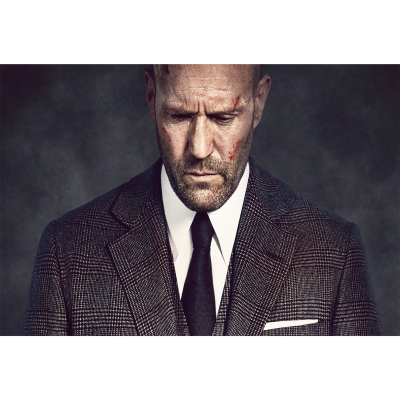 تابلو شاسی مدل بازیگر جیسون استاتهام  T5955 | دنیای قاب