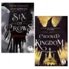 کتاب Six Of Crows Crooked Kingdom اثر Leigh Bardugo انتشارات الوندپویان دو جلدی