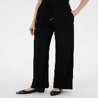 شلوار پارچه ای زنانه مشکی پیرکاردین - فروشگاه لباس شهرمون