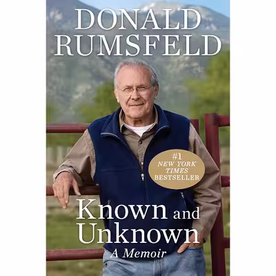 کتاب Known and Unknown اثر Donald Rumsfeld انتشارات Sentinel