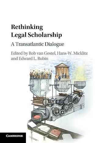خرید و دانلود نسخه کامل کتاب Rethinking Legal Scholarship: A Transatlantic Dialogue - Pdf