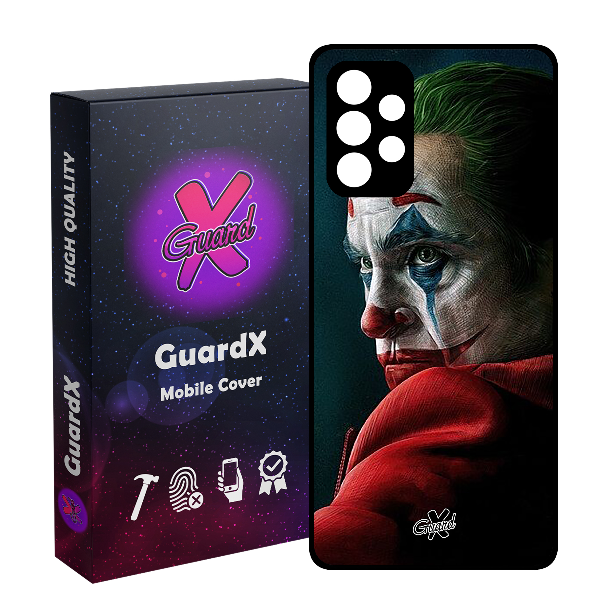 کاور گارد ایکس طرح Joker مدل Glass10121 مناسب برای گوشی موبایل سامسونگ Galaxy A73