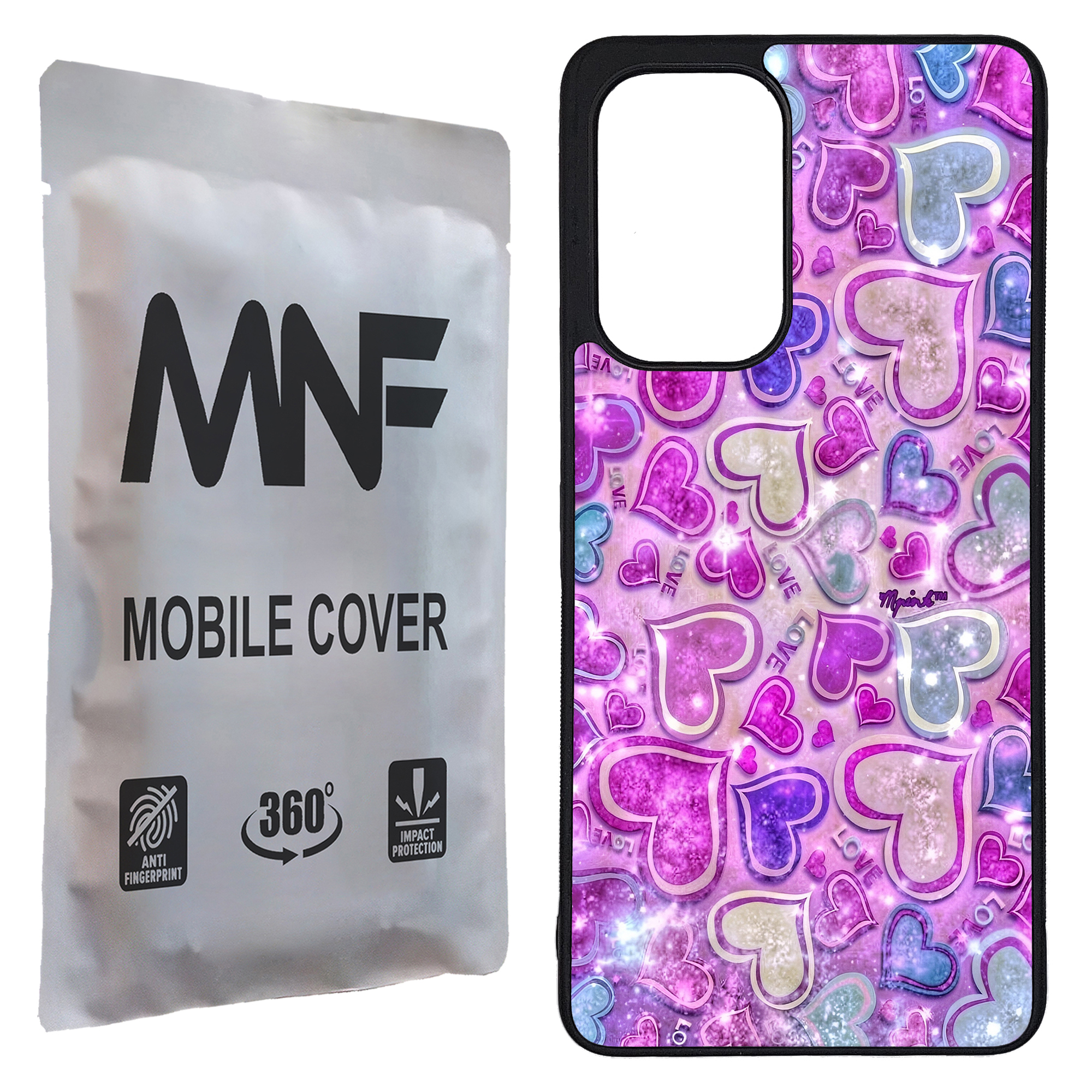 کاور ام ان اف طرح قلبی LOVE کد P-019 مناسب برای گوشی موبایل سامسونگ Galaxy A53 / A53 5G