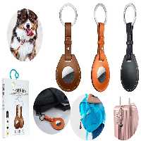 کاور نگهدارنده ایرتگ چرم اصل کوتتسی Coteetci H series Air Tag Anti-theft locator case 86003