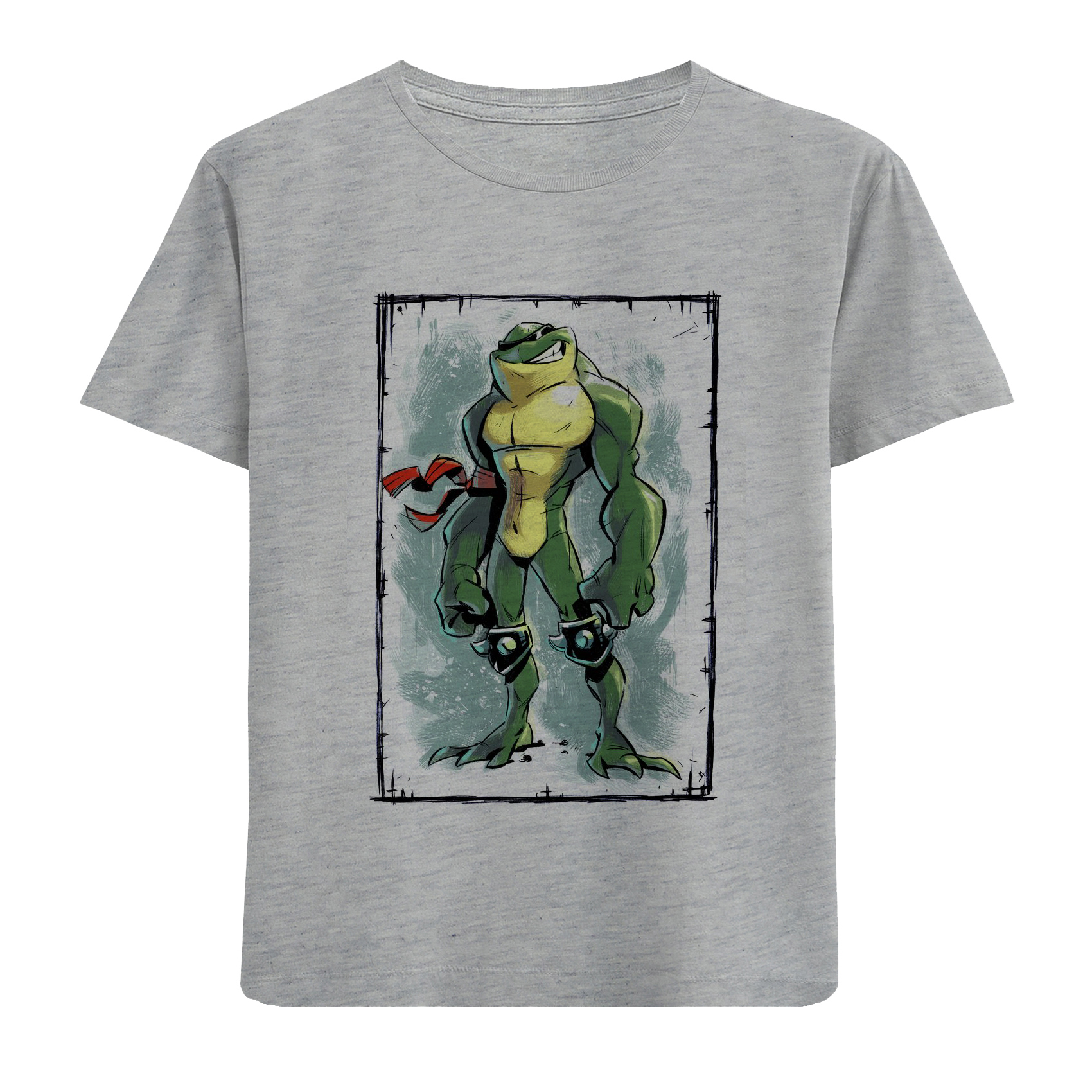 تی شرت آستین کوتاه بچگانه مدل لاک پشت F840