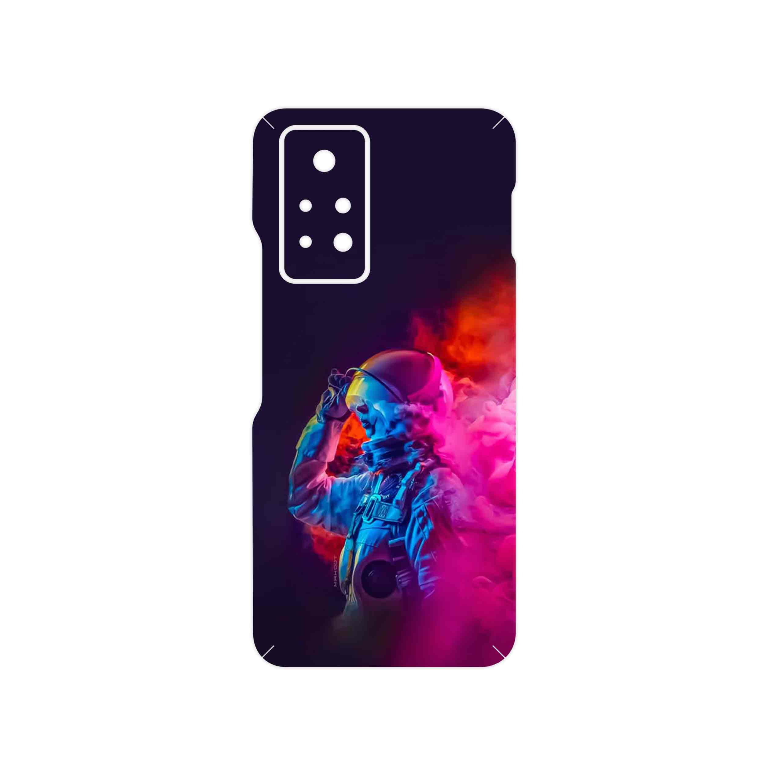 برچسب پوششی ماهوت مدل Smoke Rainbow Digital Art 1 مناسب برای گوشی موبایل اینفینیکس Note 11 Pro