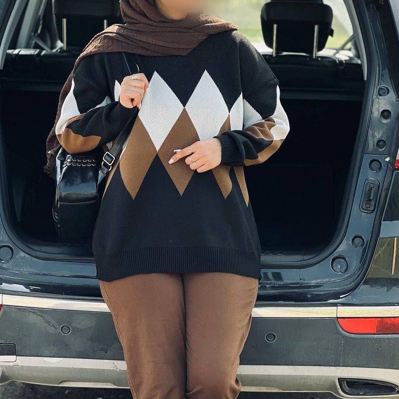 بلوز بافت لش لوزی