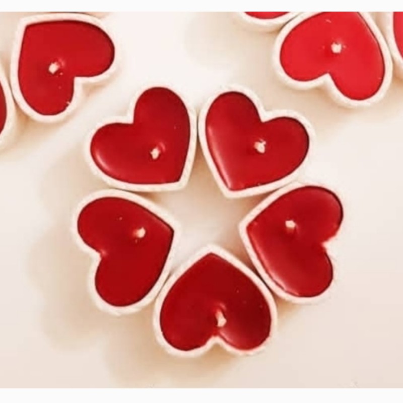 شمع قلب بتنی 