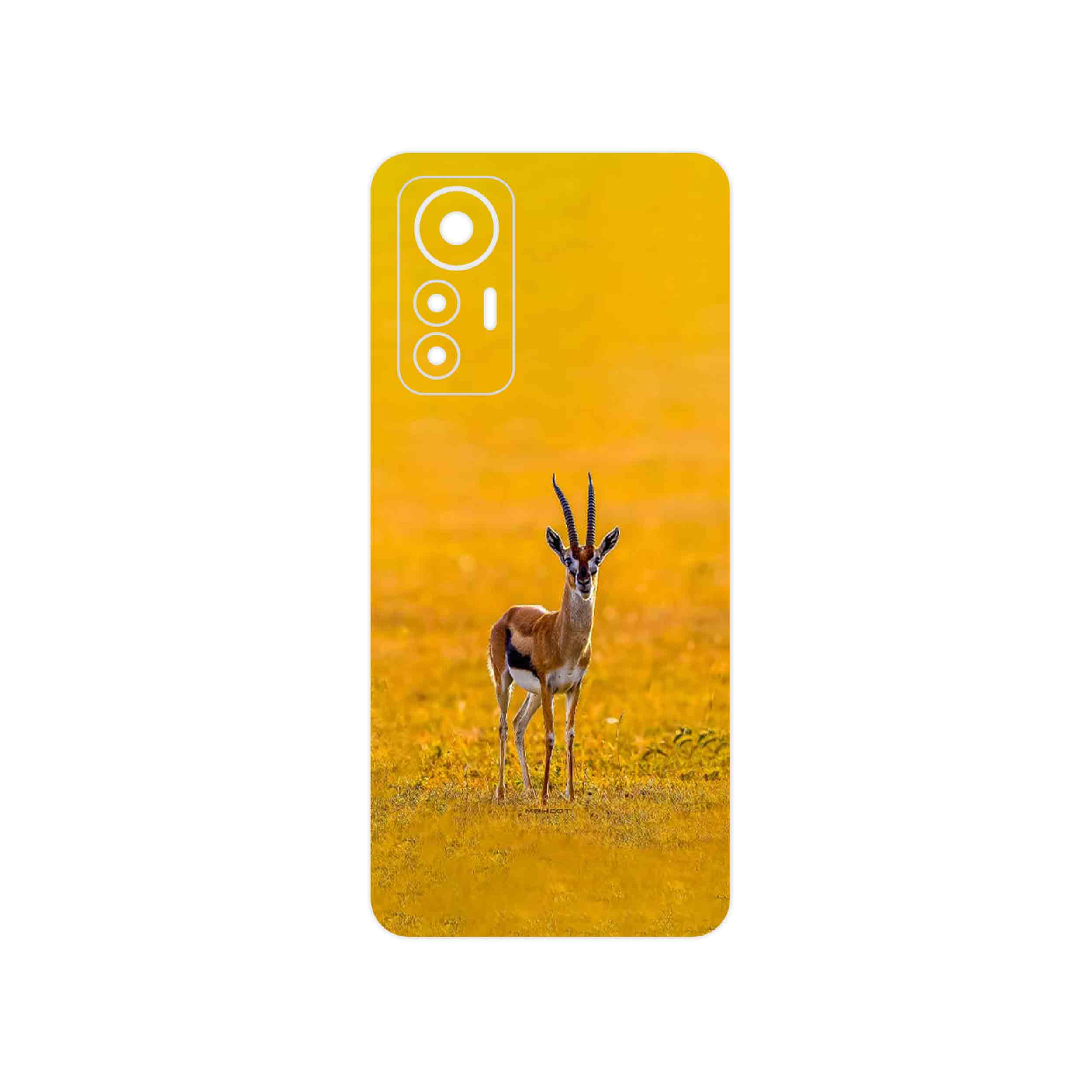 برچسب پوششی ماهوت مدل Gazelle مناسب برای گوشی موبایل شیائومی 12 Lite