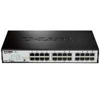 سوییچ 24 پورت گیگابیتی، غیر مدیریتی و دسکتاپ دی-لینک مدل DGS-1024D | شبکه ارغوان 021-41902