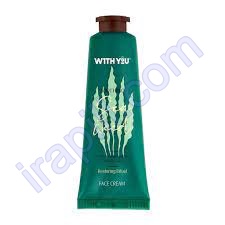 کرم صورت طبیعی حاوی عصاره جلبک دریایی و روغن تامانو ویت یو 50 میلی لیتر