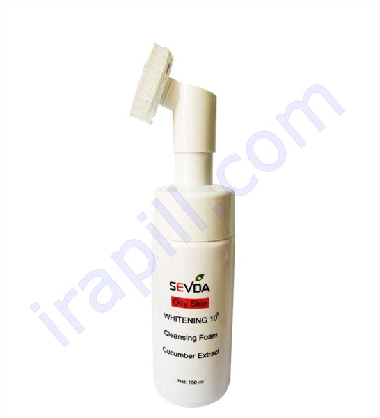فوم ژل لایه بردار و شستشوی حرفه ای صورت پوست چرب با عصاره خیار سودا 150 میلی لیتر