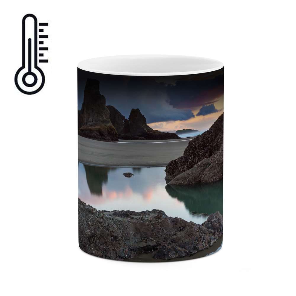 ماگ حرارتی طرح منظره زیبا  مدل mgph13454