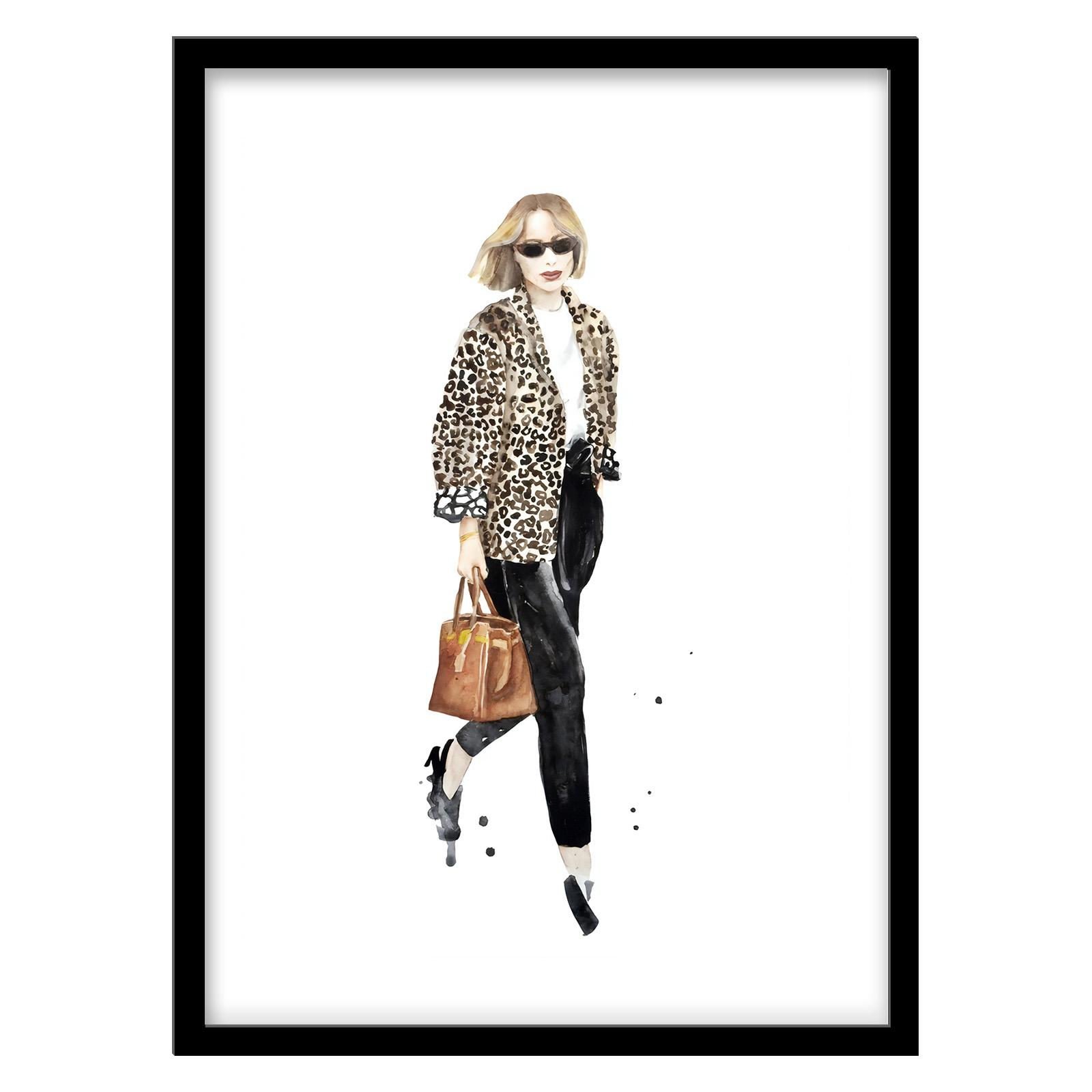 تابلو فورنیمو مدل نقاشی لایف استایل مدرن و مینیمال کد 03198B