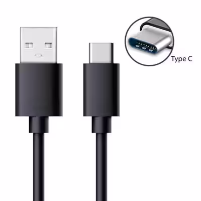 کابل تبدیل USB به USB-C مدل EAD63849203 طول 1 متر