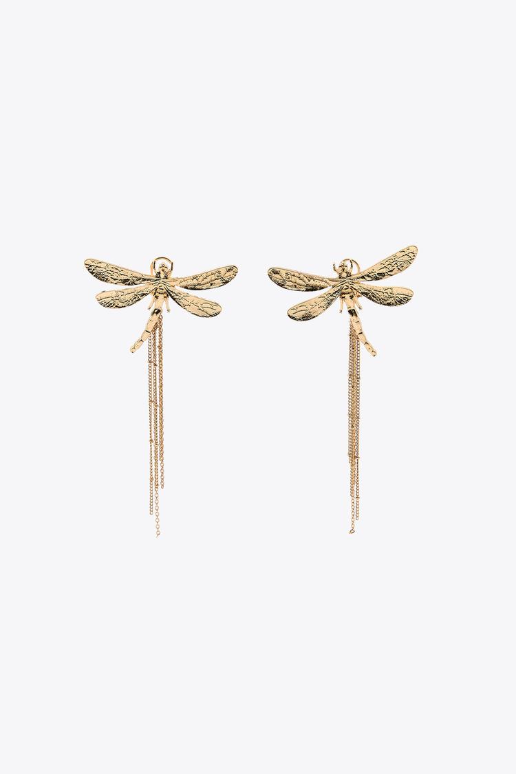 گوشواره زنانه زارا MAXI DRAGONFLY EARRINGS | تهران زارا TehranZara