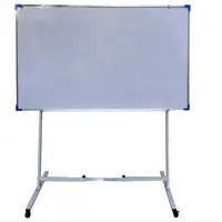 تخته وایت برد آفرین مدل M03N سایز 120×70 سانتی متر به همراه پایه نگهدارنده 