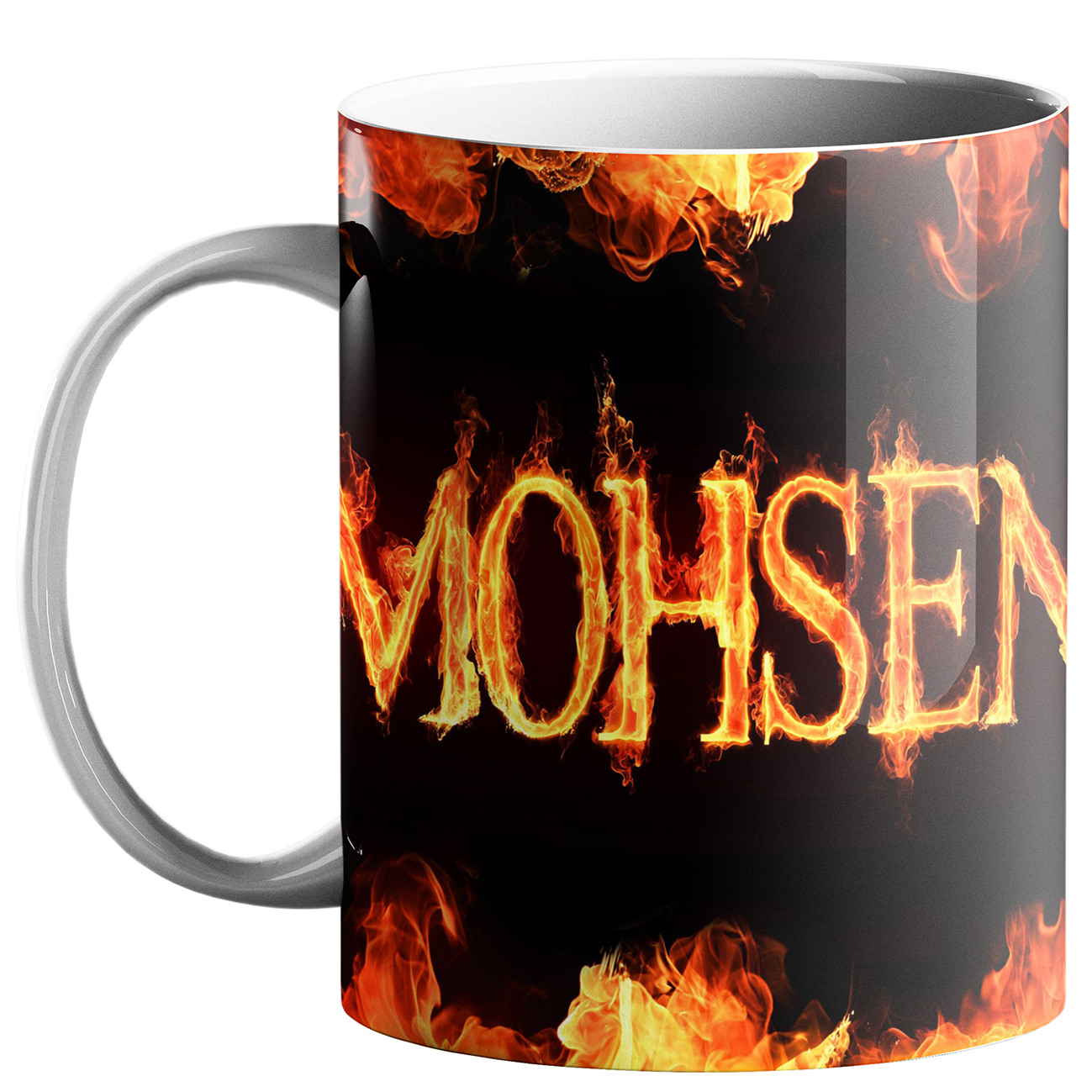 ماگ طرح اسم محسن کد 1100