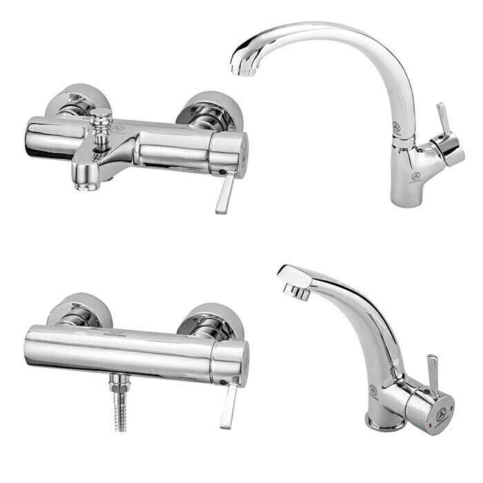 ست شیرآلات قهرمان مدل ارکیده