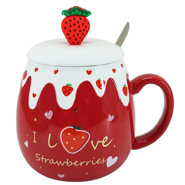 ماگ مدل توت فرنگی