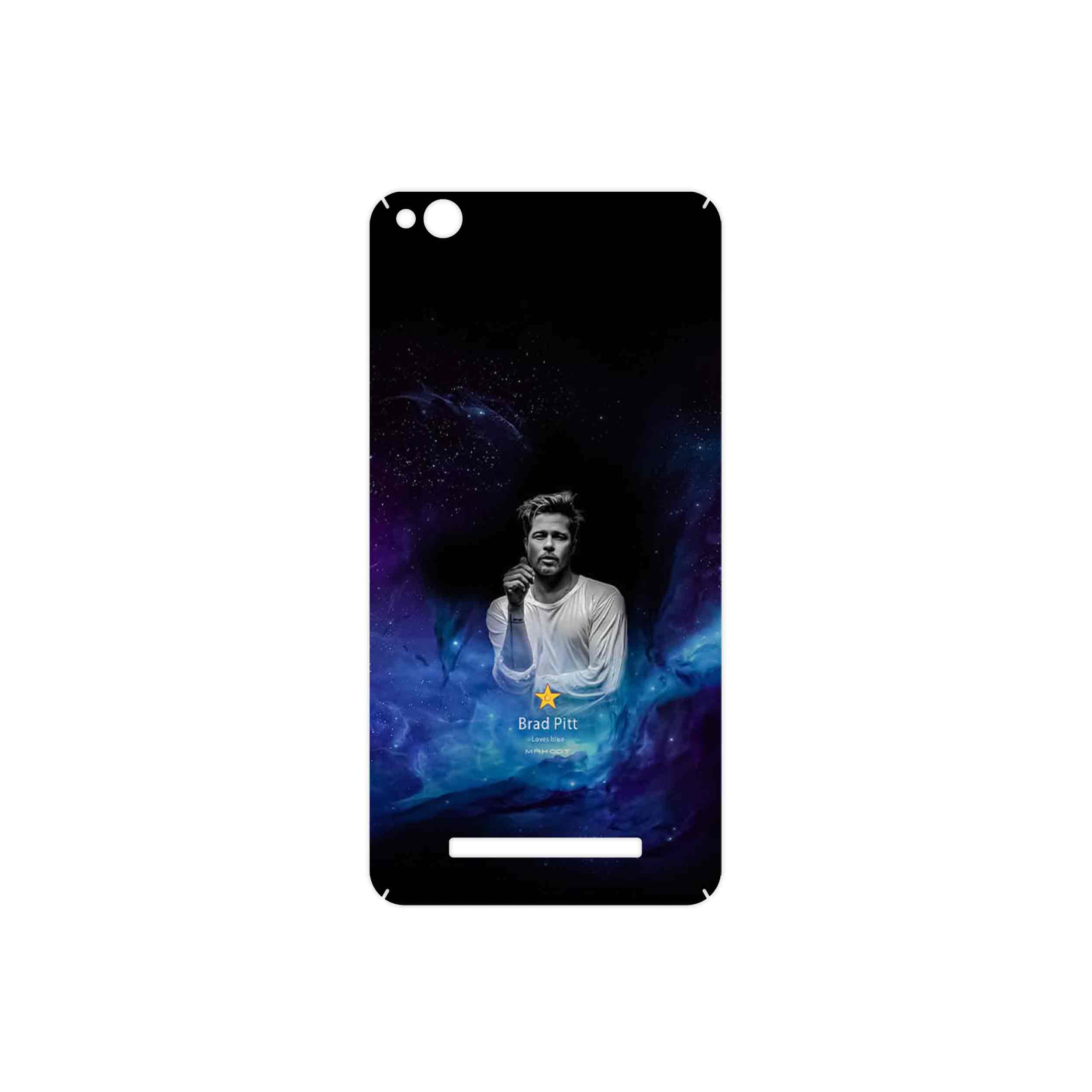 برچسب پوششی ماهوت مدل Brad Pitt مناسب برای گوشی موبایل شیائومی Redmi 4A