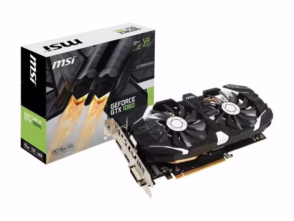 کارت گرافیک ام اس ای GTX 1060 6GT OCV1