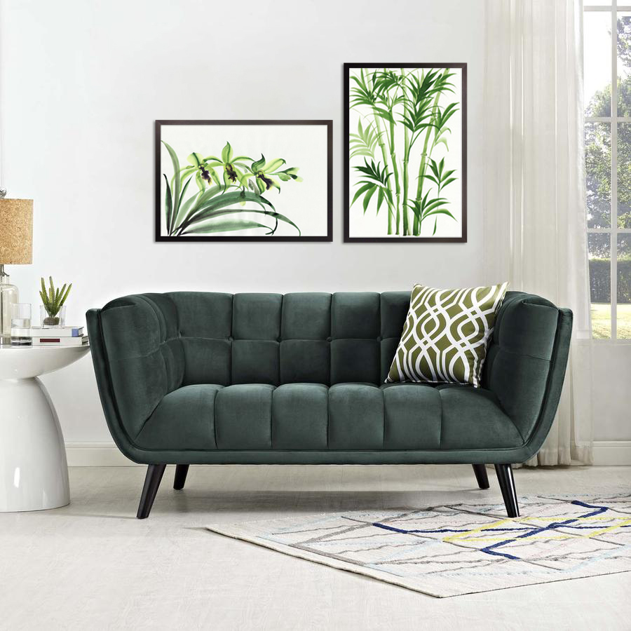 تابلو طرح بامبو مدل AX14208 مجموعه 2 عددی