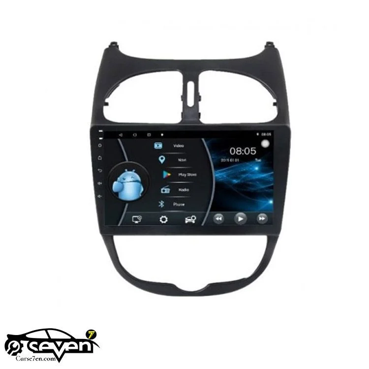 مانیتور اندروید 206 تهران تیونینگ مدل TT 818