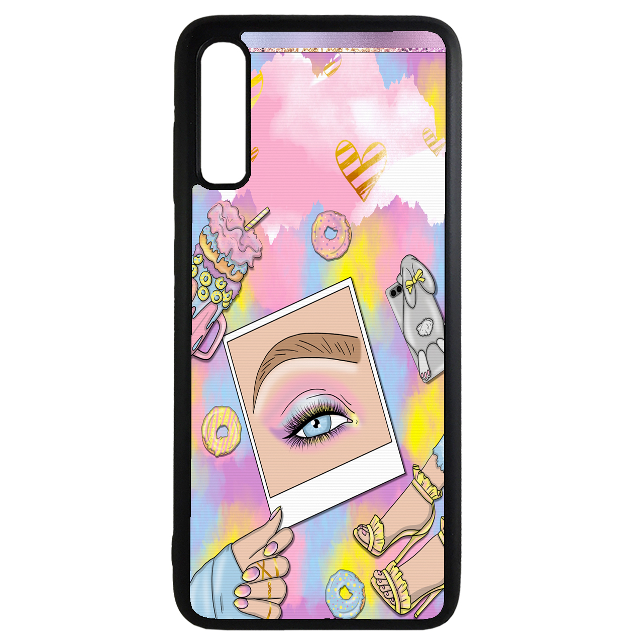 کاور طرح دختر کد 1146 مناسب برای گوشی موبایل هوآوی y8p