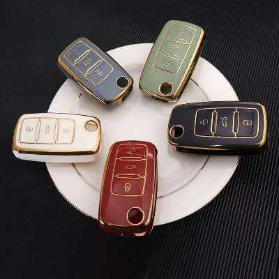 کاور ریموت و سوئیچ خودرو چیکال مدل P-406-Carbon مناسب برای سمند