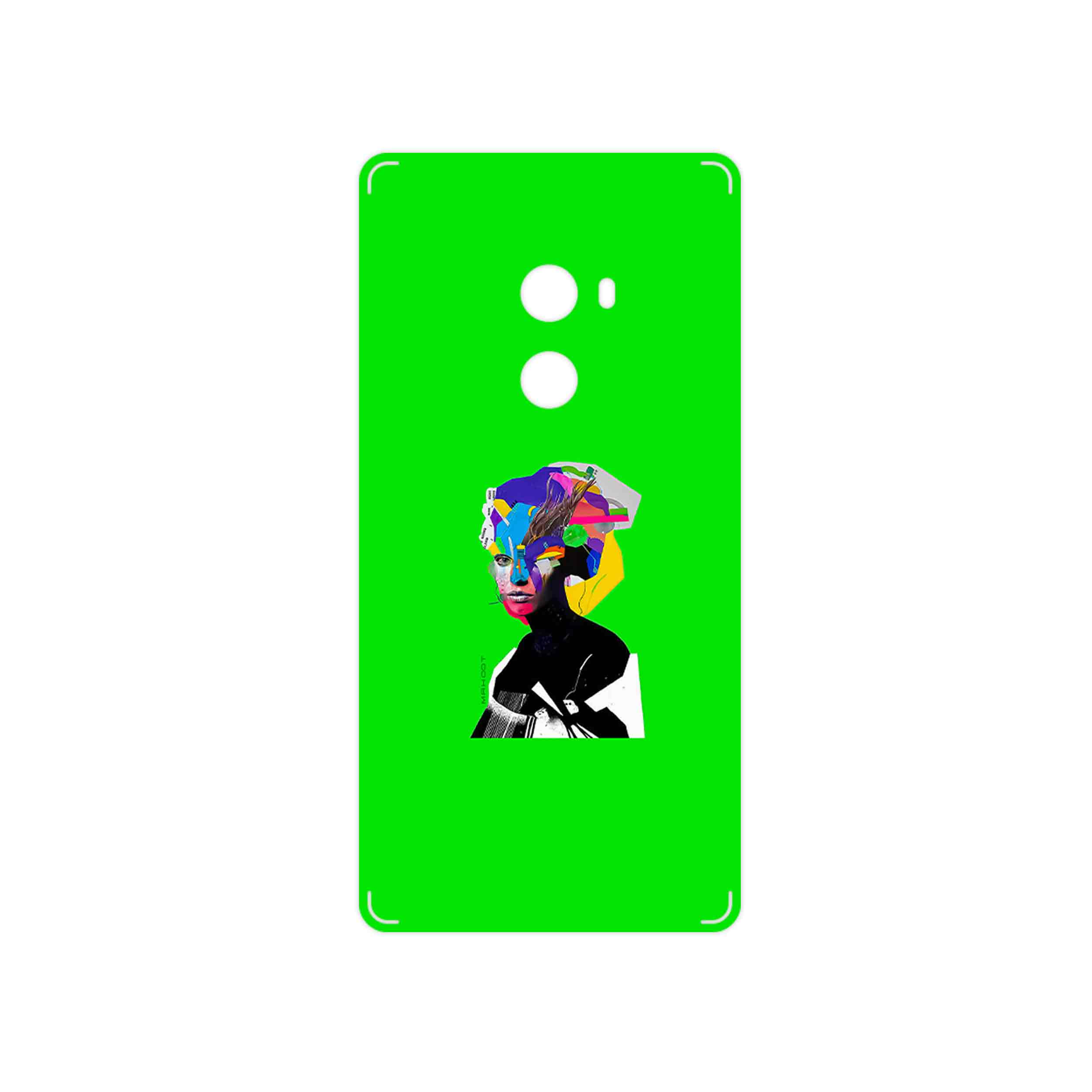 برچسب پوششی ماهوت مدل Collage of Women Portrait 3 مناسب برای گوشی موبایل شیائومی Mi Mix 2