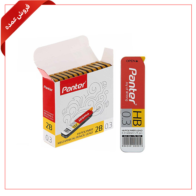 نوک مداد نوکی 0.3 کوتاه پنتر مدل PL105 بسته 12 عددی