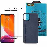 کاور مورفی مدل IBI_G9D2 مناسب برای گوشی موبایل اپل Iphone 11 Pro به همراه محافظ صفحه نمایش بسته 2 عددی