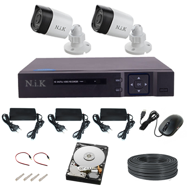 سیستم امنیتی آنالوگ ان آی کی مدل 5MP