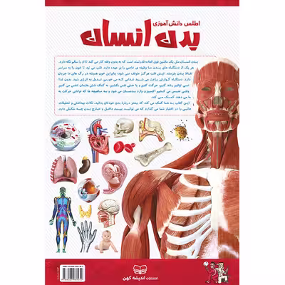کتاب اطلس دانش آموزی بدن انسان اثر سپیده تقدسی انتشارات اندیشه کهن پرداز