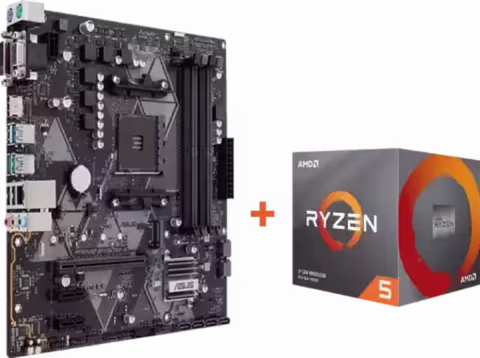باندل مادربرد ASUS PRIME B450M-A به همراه پردازنده AMD RYZEN 5 3600X