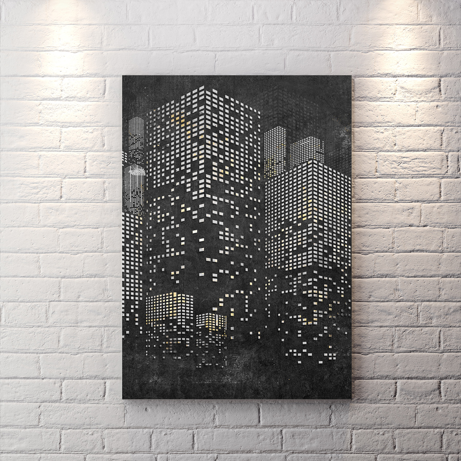 تابلو شاسی دکوراتیو  املاک BA-9518