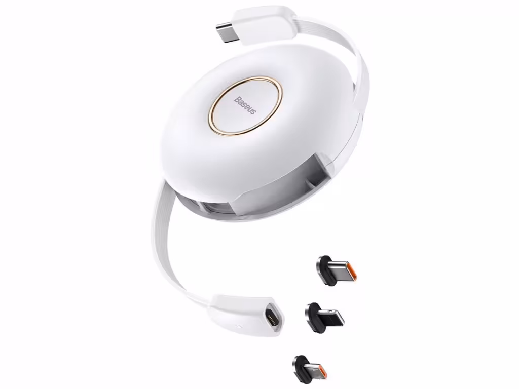 کابل شارژ سریع مگنتی سه سر بیسوس Baseus Magnetic USB 20W Cable 1m CAMLC-01