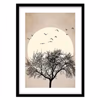 قیمت و خرید تابلو دکوراتیو مدل منظره گرافیکی کد 0249