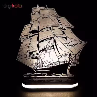 چراغ خواب طرح کشتی کد 1160