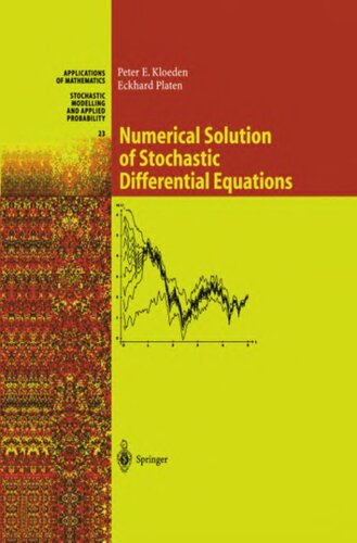 خرید و دانلود نسخه کامل کتاب Numerical Solution of Stochastic Differential Equations