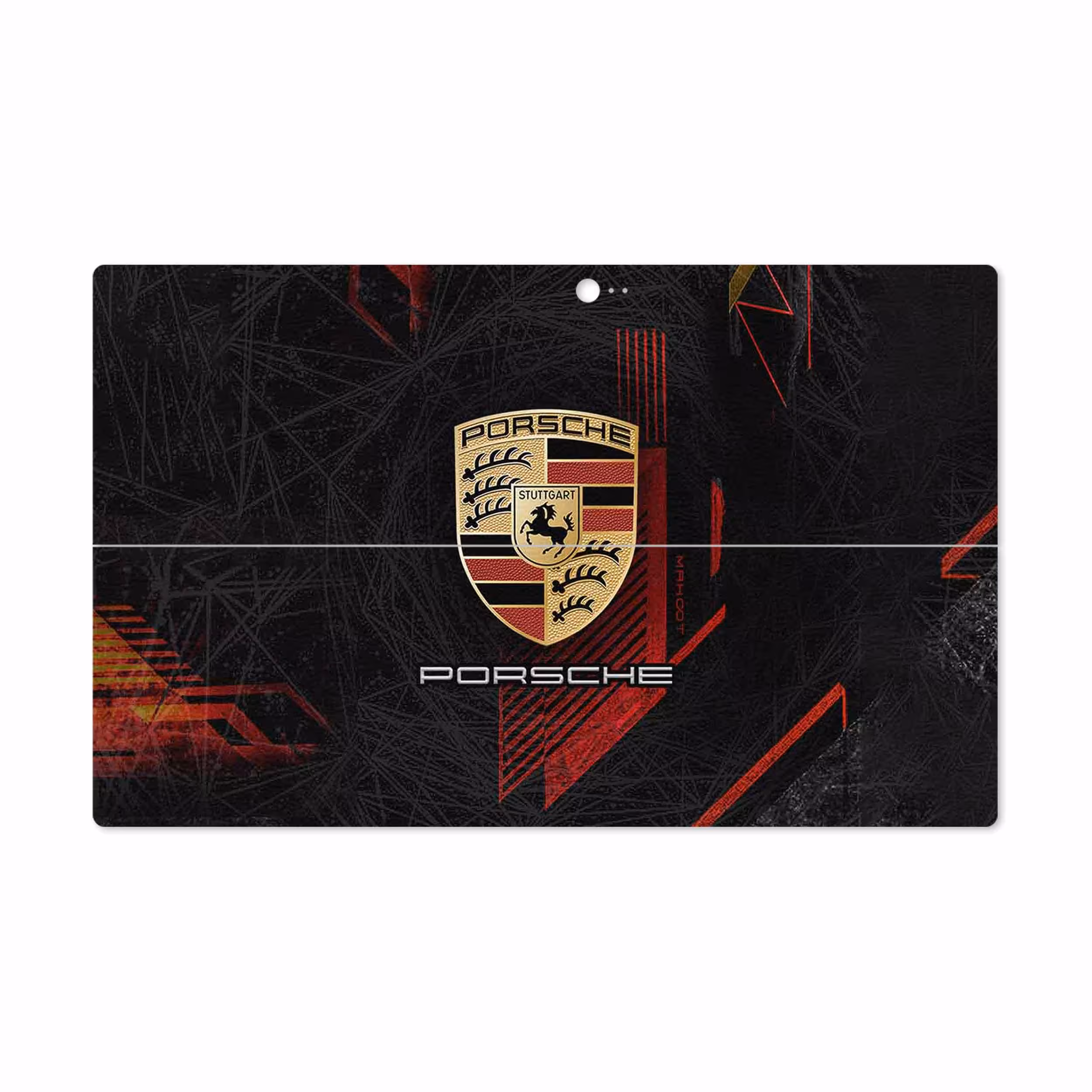 برچسب پوششی ماهوت مدل Porsche-Logo مناسب برای تبلت مایکروسافت Surface 2 RT 2013