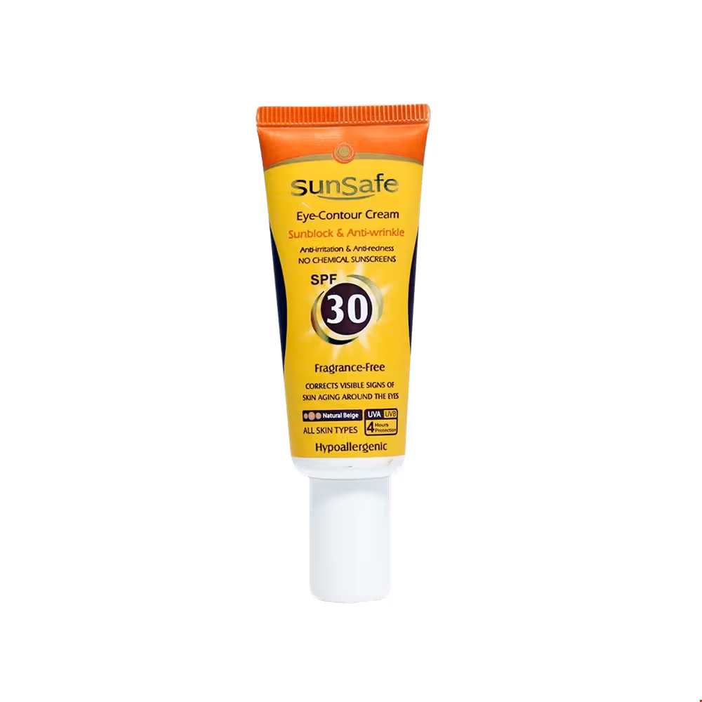 کرم ضد آفتاب رنگی دور چشم SPF30 سان سیف 20 میلی لیتری